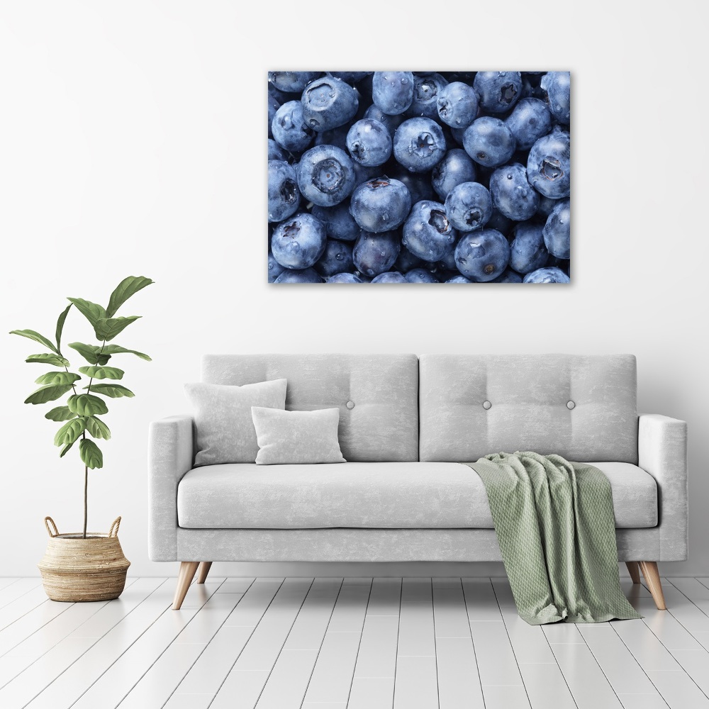 Glass art print Berries