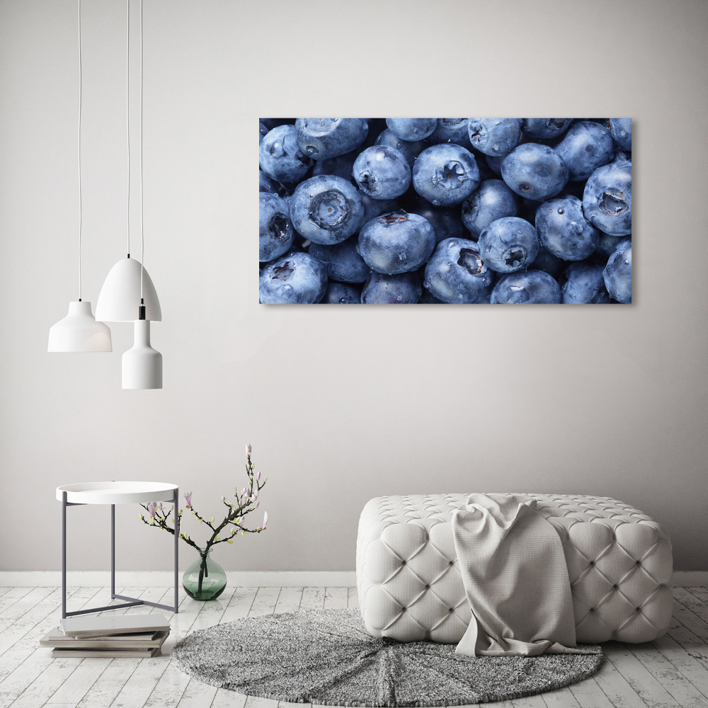 Glass art print Berries