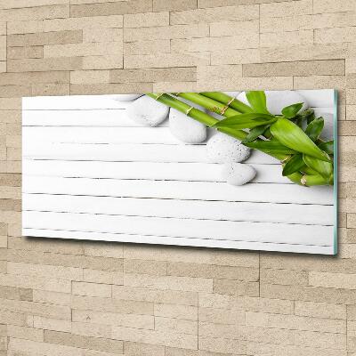 Glass art print Bamboo