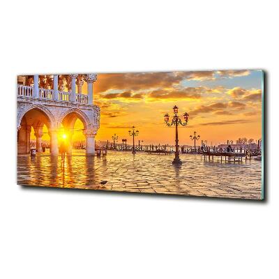 Glass art print Venice italy