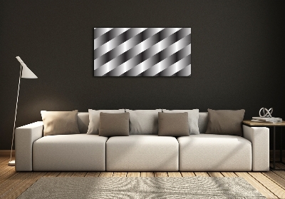 Photo printed on glass Abstraction stripes