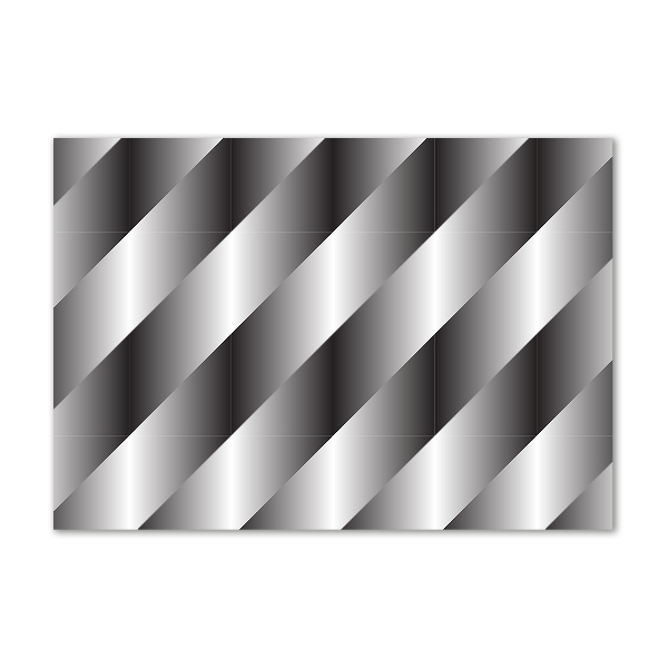 Photo printed on glass Abstraction stripes