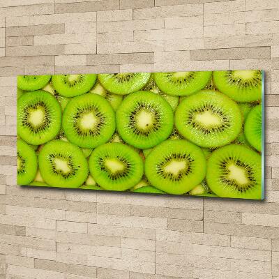 Wall art on glass Kiwi