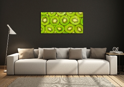 Wall art on glass Kiwi