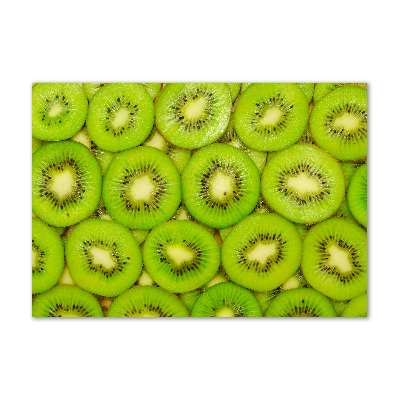 Wall art on glass Kiwi