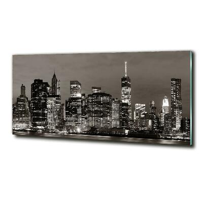 Glass wall art Manhattan new york