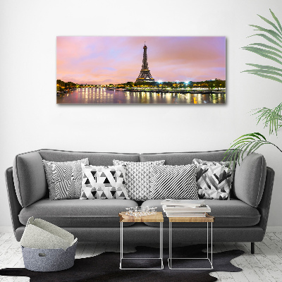 Glass art print Eiffel paris tower