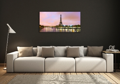 Glass art print Eiffel paris tower