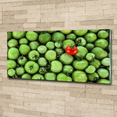 Wall art on glass Mature tomato