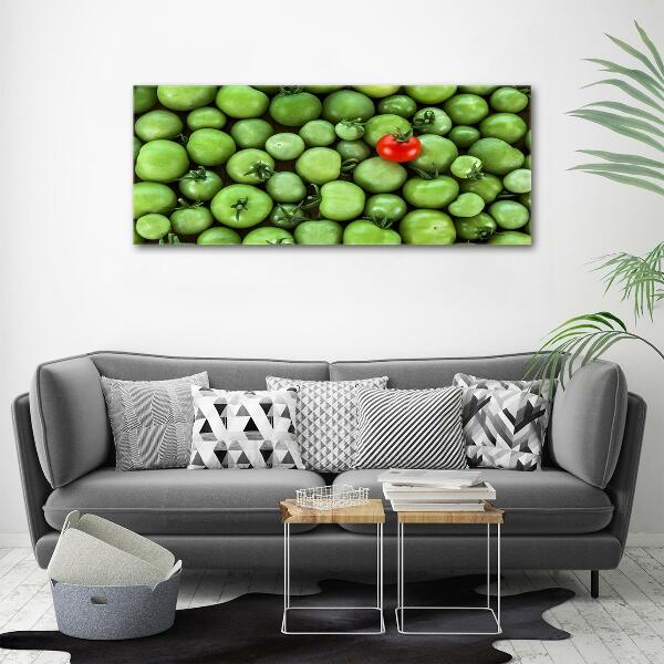 Wall art on glass Mature tomato