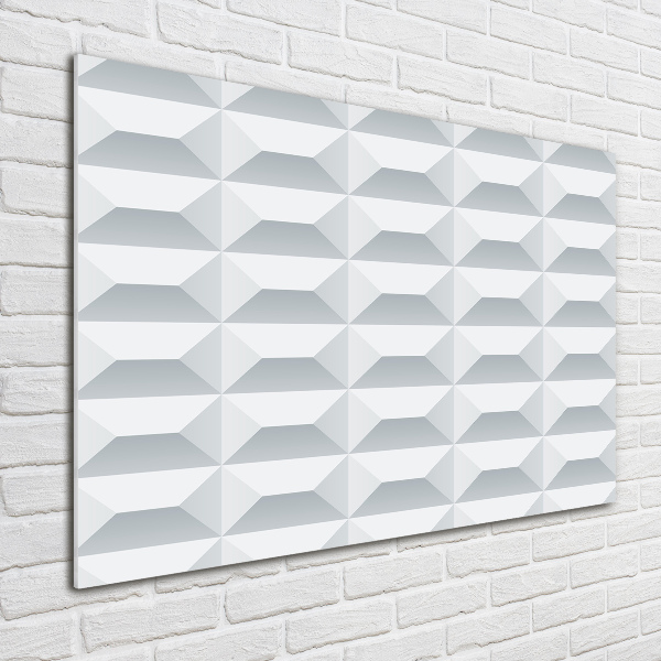 Glass picture wall art Geometric background