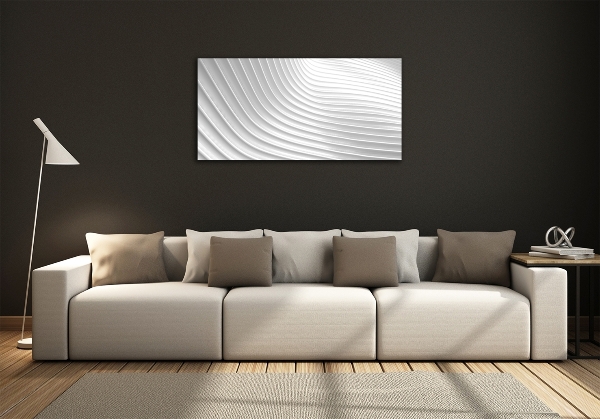 Glass picture wall art Abstraction lines