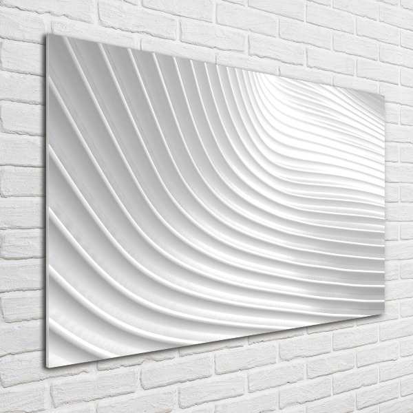 Glass picture wall art Abstraction lines