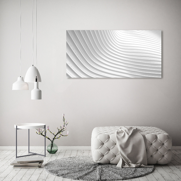 Glass picture wall art Abstraction lines