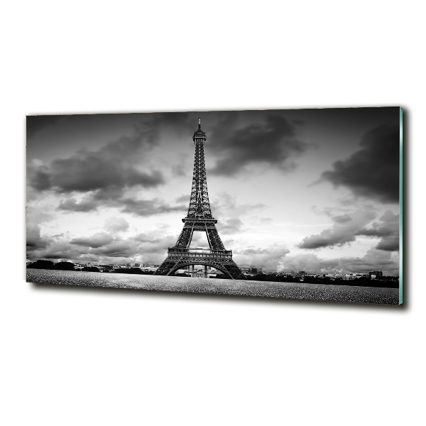 Glass art print Eiffel paris tower