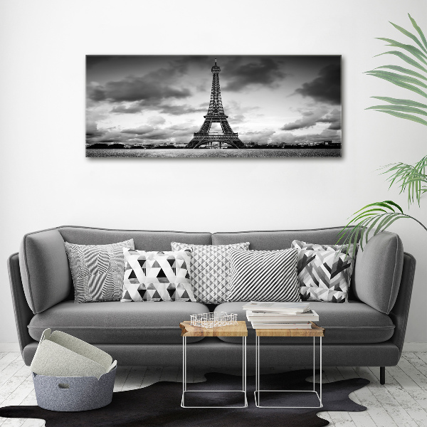 Glass art print Eiffel paris tower