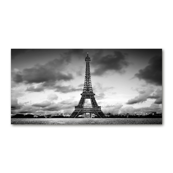 Glass art print Eiffel paris tower