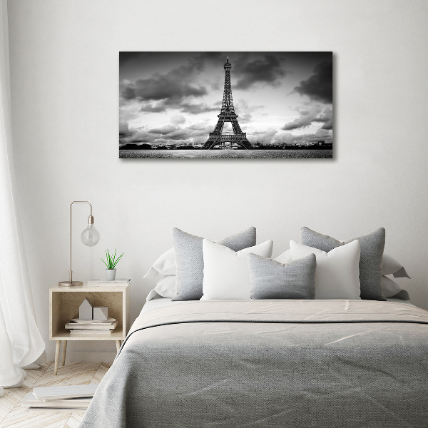 Glass art print Eiffel paris tower