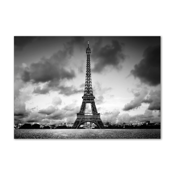 Glass art print Eiffel paris tower