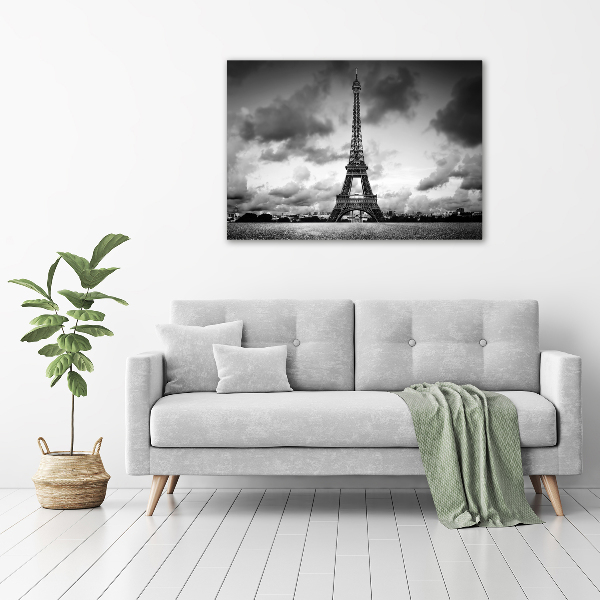 Glass art print Eiffel paris tower