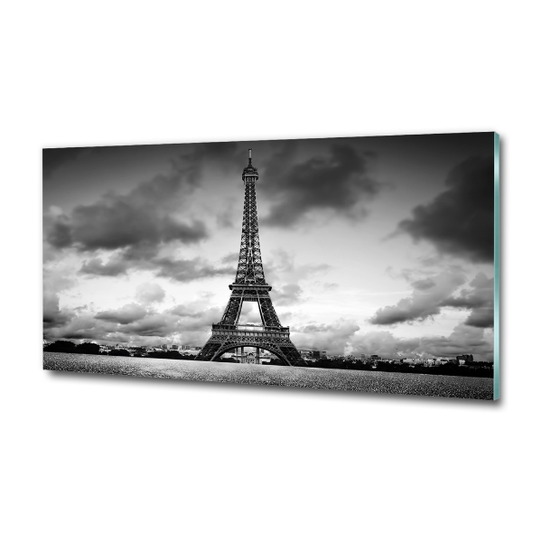 Glass art print Eiffel paris tower