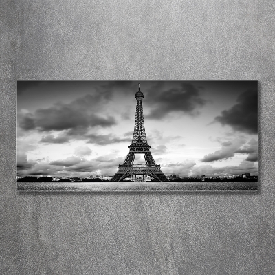 Glass art print Eiffel paris tower