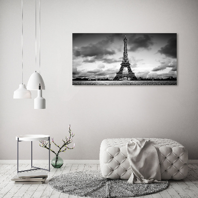 Glass art print Eiffel paris tower