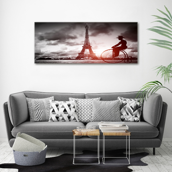 Glass art print Eiffel paris tower