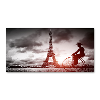 Glass art print Eiffel paris tower