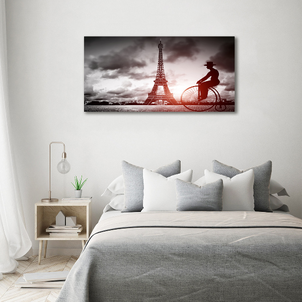 Glass art print Eiffel paris tower