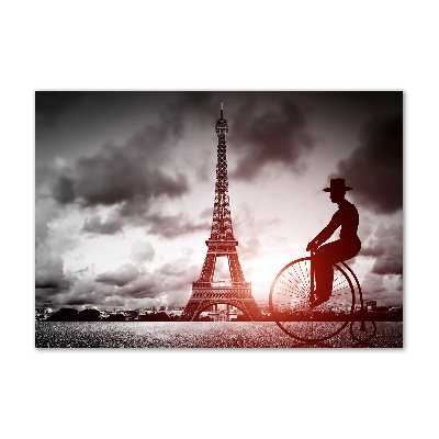 Glass art print Eiffel paris tower