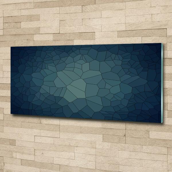 Printed glass wall art Abstraction background