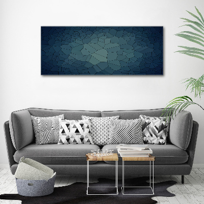 Printed glass wall art Abstraction background