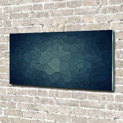 Printed glass wall art Abstraction background