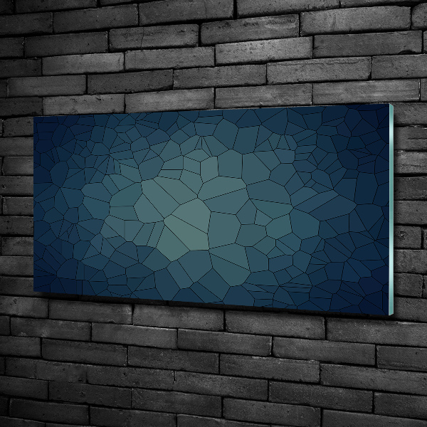 Printed glass wall art Abstraction background