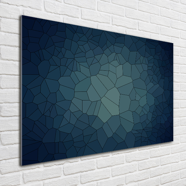 Printed glass wall art Abstraction background