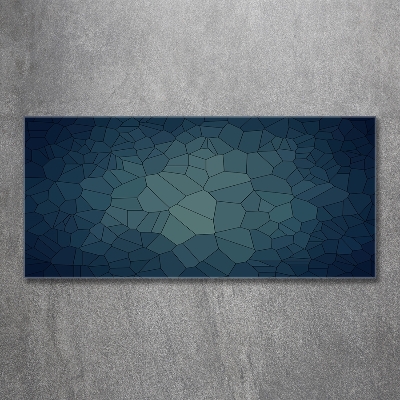 Printed glass wall art Abstraction background