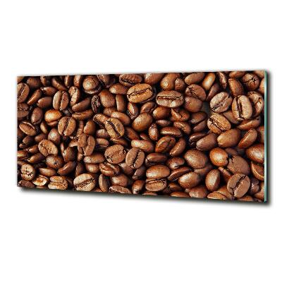 Glass wall art Coffee beans