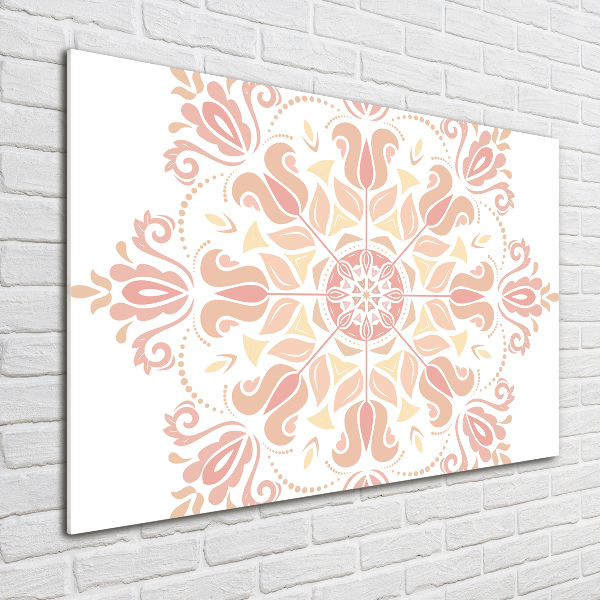 Glass wall art large Ornaments