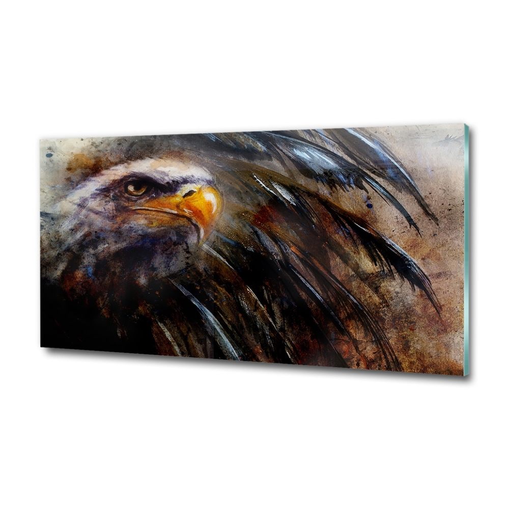 Glass picture print Eagle