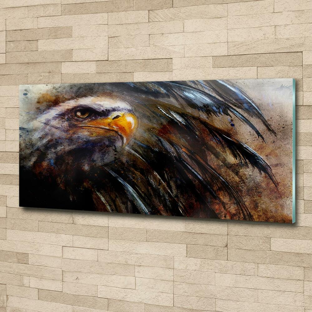 Glass picture print Eagle