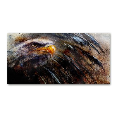 Glass picture print Eagle