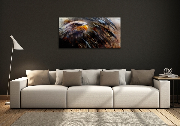 Glass picture print Eagle