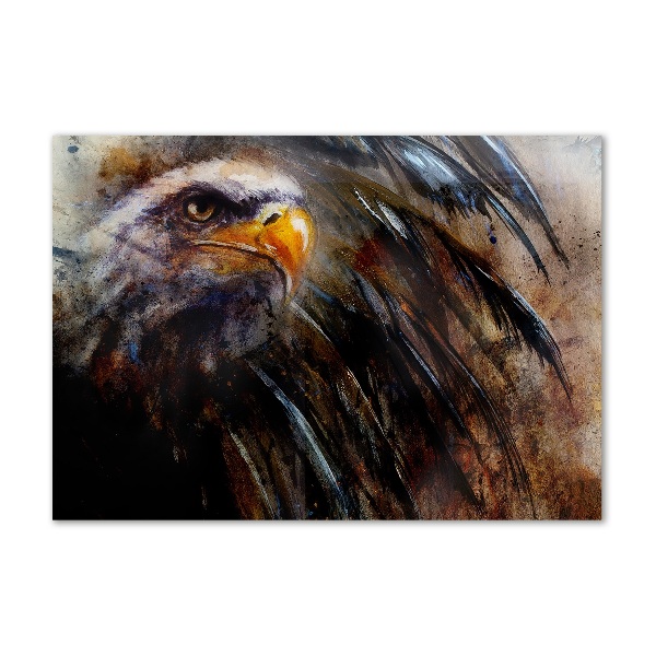 Glass picture print Eagle