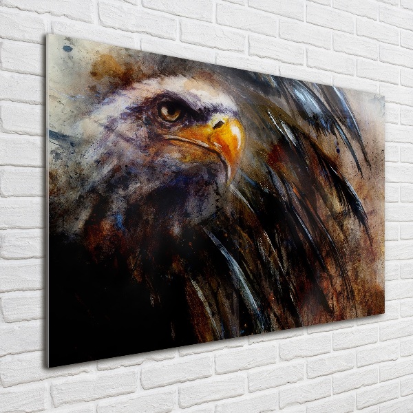 Glass picture print Eagle