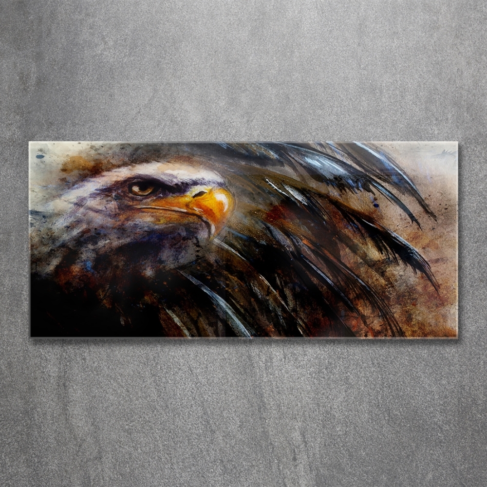 Glass picture print Eagle