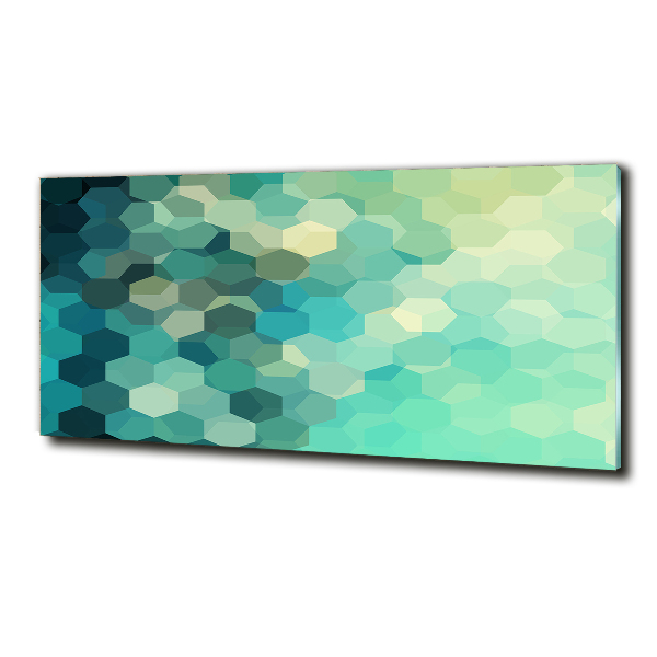 Glass wall art large Abstraction background