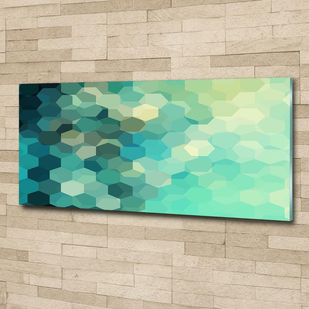 Glass wall art large Abstraction background