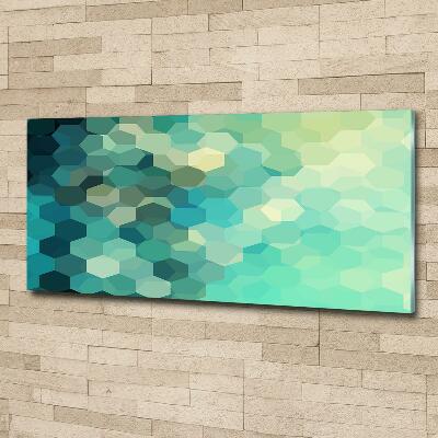 Glass wall art large Abstraction background