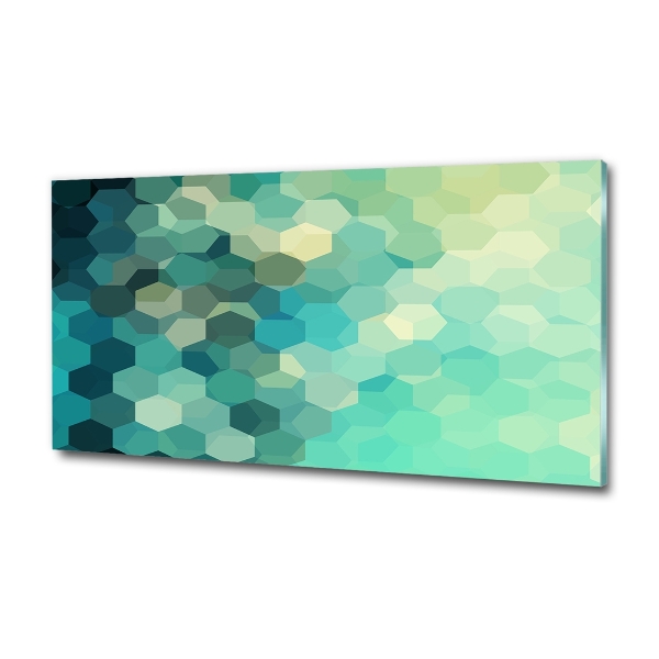 Glass wall art large Abstraction background